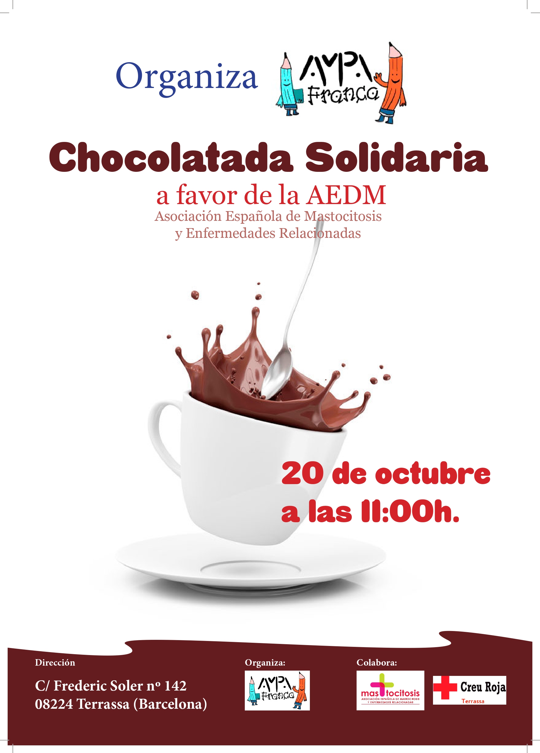 Xocolatada solidària 